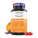 Thomas'ın tüm doğal Remedies Vitamin C, Organik Yaşlılar, Organik Citrus Bioflavonids - Tüm Gıda Supplement - Non-GMO - Raw Vegan - 90 Capsules
