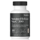 Shaklee - Sustained Release Vita-C® 500 mg - Yüksek Lisans Hücreleri ve Immune Support Formula with Proprietary Sustained-Release System - Hip Roses and Bioflavonoid - 180 Tabletler