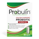 Probulin Koloni Günlük Probiyotik + Prebiyotik + Destek Gut Health, Occasional Gas ve Bloating - 20 Milyar CFU - 12 Strains, 30 Vegan Capsules