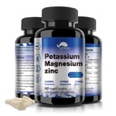 Potasyum Magnezyum Supplement 1000 mg, Yüksek Absorpsiyon Pyumyuman Çinko Aspartate (90 Capsules)