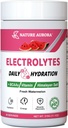 Elektrolytes Toz No Sugar, Fresh Watermelon Electrolyte Toz, Hydration Toz, Himalaya Salt, BCAAs ve B-Vitamins, No Calories, Sugar Free Keto Electrolyte Drink - 90 Servisler