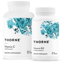 THORNE - Wellness Sche - Vitamin C & B12 - Destekler Kalp, Nerve, Immune ve Tound Health - 60 to 90 Servisler