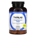 Twinlab Caps - Yüksek Aborps Ölçümü Leg Cramps Relief - Magnezyum Capsules for Stress Relief, 420 mg, 200 Count, 1 Pack