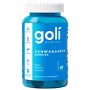 Goli Ashwagandha & Vitamin D Gummy - 60 Count - Mixed Berry, KSM-66, Vegan, Plant Based, Non-GMO, Gluten-Free & Gelatin Free Relax. Restore. Unwind, Pack of 1