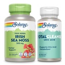 SOLARAY İrlandalı Deniz Moss ve Total Cleanse Uric Asit - Wellness ve Ortak Sağlık Grafikleri / Doğal Olarak Occurring Vitaminleri, Mineraller, Canlı Bakteriler, Plus Tart Cherry, Turmeric ve Celery Tohum, 100 / 100 /