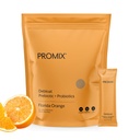ProMix Beslenme Debloat Prebiyotikler ve Probiyotikler, Baobab - Vitamin C, Bloating Relief, Immune Support - Orange - 30 Hizmetler (Geçmiş 30)