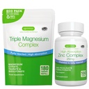 Triple Kompleks 180 Tablet + çinko Kompleksi Vegan Sche, Yüksek Abhidrasyon Chelated çinko Picolinate & Bisglycinate with Copper, by Igennus