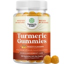 Yetişkinler için Turmeric Gummies Flavor - Ekstra Güçlü Ortak Destek Black Pepper Extract ve Ginger ile Turmeric Curcumin - ve Ginger Peach Vitaminleri Yetişkinler için