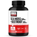 FORCE FACTOR Irish Sea Moss + Beet Root Supplement to Support Immunity, Circulation, Natural Energy, Heart Health, with Antioksis, Non-GMO, Vegan-Friendly, Soy-Free, 120 Sebze Capsules