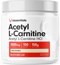 Bucked Up Acetyl L-Carnitine 1000 mg Toz, Essentials (150 Oda başına 150g)