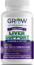 Vitamin Liver Cleanse Detox Capsules w/Unique Süt Butle, Artichoke & Dandelion Ekstraksiyonu - Liver Supplement Turmeric, Beetroot & Choline - 60 Capsules