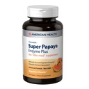 American Health Super Papaya Enzyme Plus - 180 Chewable Tablet - The After-Meal Supplement - Non-GMO - 60 Hizmetler