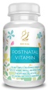 ACTIF Postnatal Vitamin 25+ Organik Vitaminler ve Organik Herbs, Hemşirelik ve Lactasyon Tamam, Baby's Brain Development, Non-GMO, USA, 90 Count
