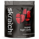 Skratch Labs Super High-Carb Hydration Toz | Carbohidrat Toz Cluster Dextrin ve Electrolytes | Endurance Energy Drink | Raspberry (mal Grams) | Non-GMO, Gluten Free, Vegan, Kosher