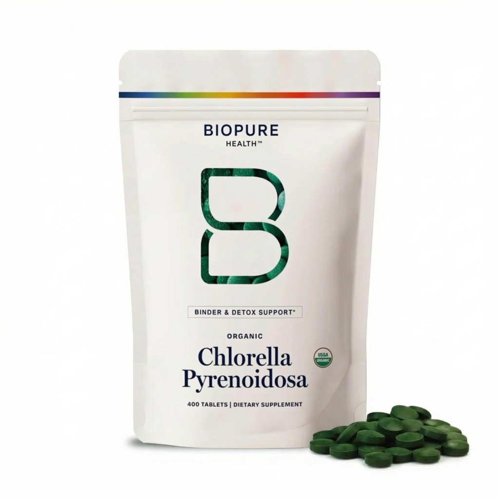 BioPure Chlorella Pyrenoidosa – 400 Tablets