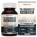 Black Seed Oil Softgels |% Thymoquinone - TQ-Advanced® | High Potency - 500 mg per Capsule - 15:1 Nigella Sativa Tür, Vegan Formula, Glass Şişe (60 Softgels)