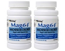 Rising Mag64 Magnezyum Klorid Diyeter Supplement Gecikmiş-Release Tabletleri 64 mg, 60 Tabletler (Pack of 2)