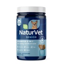 NaturVet Senior Advanced 5-in-1 Support Dog Supplement – Help Immune System, Heart, Liver, Cognitive Function, Eye Health – Ginkgo Biloba, Lutein – 60 Ct.