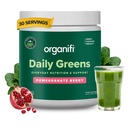 Organifi Günlük Yeşiller - Günlük Beslenme ve Destek - Enerji için Yeşil Toz, Digestion ve Immunity, 30 Hizmet