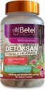 Betel Natural Detoxsan Capsules Total Detox Cleanse Health Liver ve Kolon - hizmet başına 1500 mg