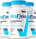 3 Pack ViraFlexx for Men, Pro Capsules, Male Performance Support 500 mg, All Natural Diyetary Supplement to Support General Health, Vira Flexx Yorumlar (180 Capsules)