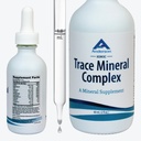 Trace Mineral Kompleksi | Full Spectrum Mineralleri | Ionic Sıvı Mineral Su için Geri Döndü | Elektrolitler, Hydration Supplement | 2 fl oz Glass Şişe Şişe Şişe