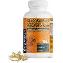 Bronson Glucosamine Chondroitin Turmeric & MSM Gelişmiş Ortak & Kartilage Formula, Sağlıklı Ortaklar, Hareketlilik ve Cartilage - Non-GMO, 180 Capsules