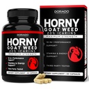 Horny Goat Biz Erkekler ve Kadınlar için - [20% Icariins Max Strength] - Stamina, Endurance, Circulation, Joint & Back Support - Maca Root, BTC, Yohimbine, Tribulus, L-Arginine - ABD Made - 60