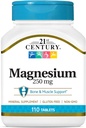 21. Yüzyıl Magnezyum 250 mg Tabletleri, 110 Kont