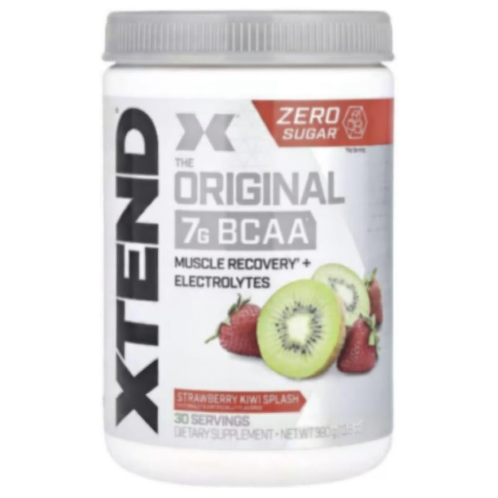 Scivation Xtend BCAA Toz, Branşlı Zincirler, BCAAs, Strawberry Kiwi, 30 Hizmet