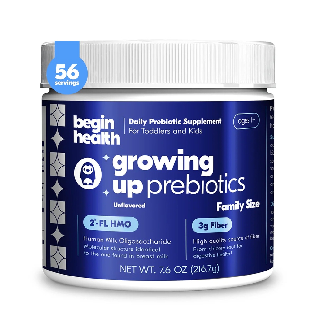 Çocuklar için Prebiyotikler 56-Packs | Prebiyotik ► Toz Stool Softeners ve Digestive Gut Health Supplement | Kids Daily Beverages ve Soft Foods ile karıştırmak için ideal - Unflavored