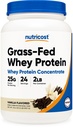 Nutricost Grass-Fed Whey Protein Yoğunluğu (Vanilla) 2LBS - Undenatured, Non-GMO, Gluten Free