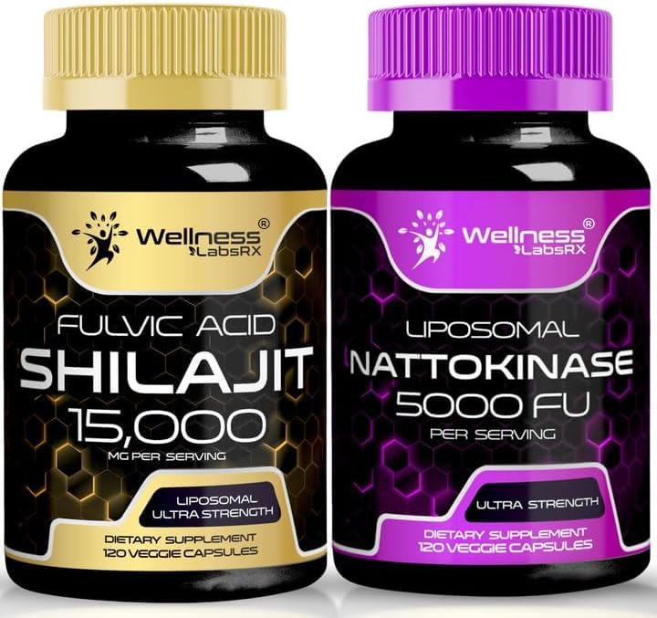 Nattokinase Supplement Capsules - 5000 FU - Saf Japon Natto Ekstraksiyonlarından Enzymes