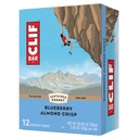 KIZLA - Blueberry Almond Crisp - Organik Oats - Non-GMO - Plantive - Energy Bars - 2.4 oz. (12 Pack)