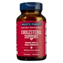 Wiley's Finest Wild Alaskan Fish Oil Cholesterol Support - Erkekler ve Kadınlar için Kalp Sağlığı Supplement - 560 mg Omega-3s - 90 Softgels (45 Hizmet)
