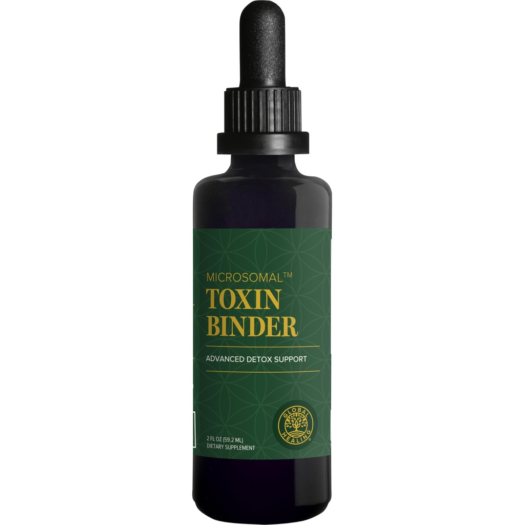 Global Healing Center - MicroSomal Toxin Binder - Detox Desteği - 2 Fl Oz