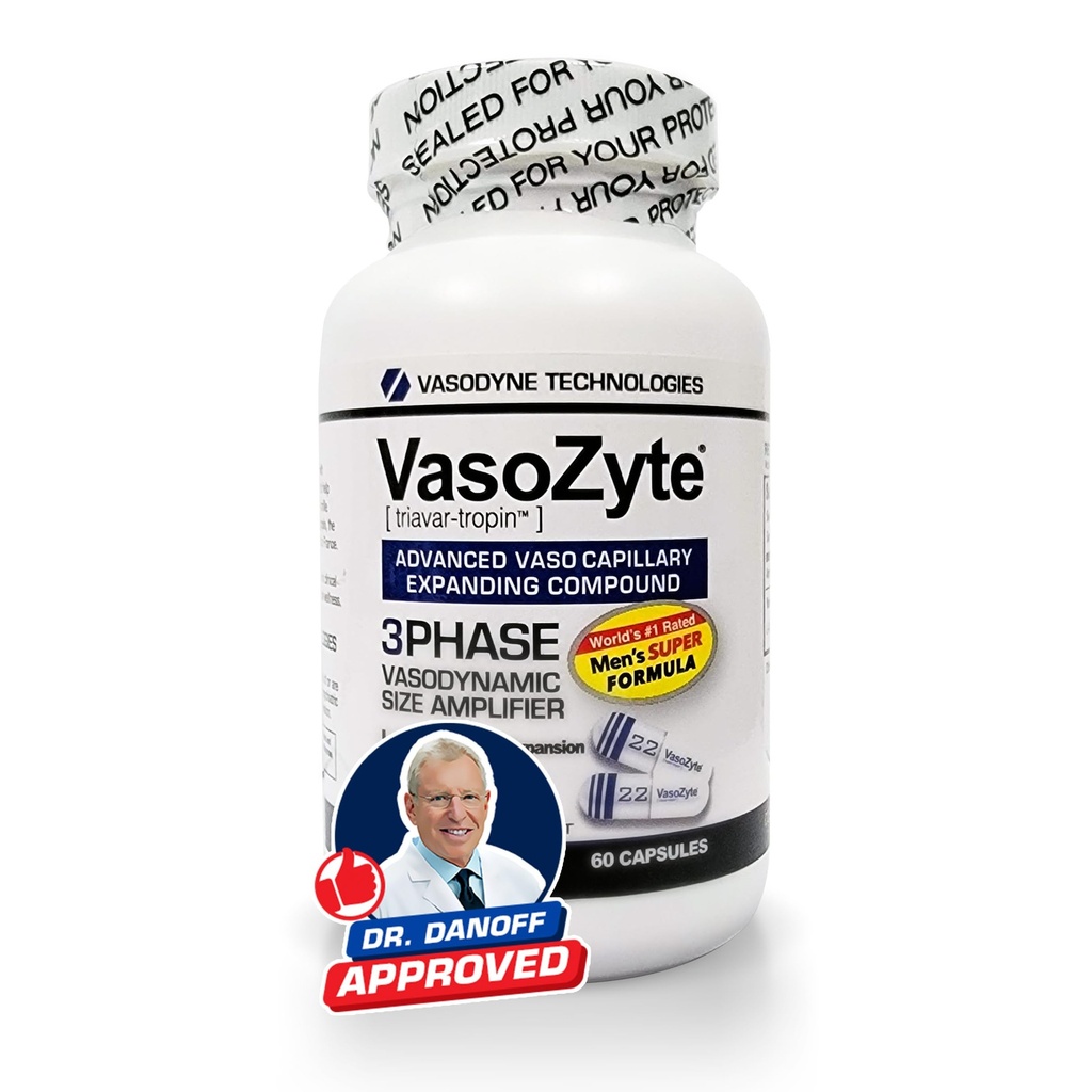 Genric VasoZyte - Nitrik Çimento ve Sağlıklı Kan Akışı Destek - Bizim Özel Formula Oligopin ve Kristal Saf Ekstraksiyon Süreci - Well-Being - 30 Day Supply - 60 Capsules
