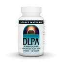 Kaynak Naturals DLPA DL-Phenylalanine, Bir Uyarı Devletini Destekler* - 375 mg -120 Tabletler