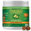 Ocu-GLO Cat & Dog Senior Supplement for Eye Support - Büyük ve Küçük Evcil Hayvan Bakımı Lutein, Omega-3 Fatty Acids, Grape Seed & Antioksisss