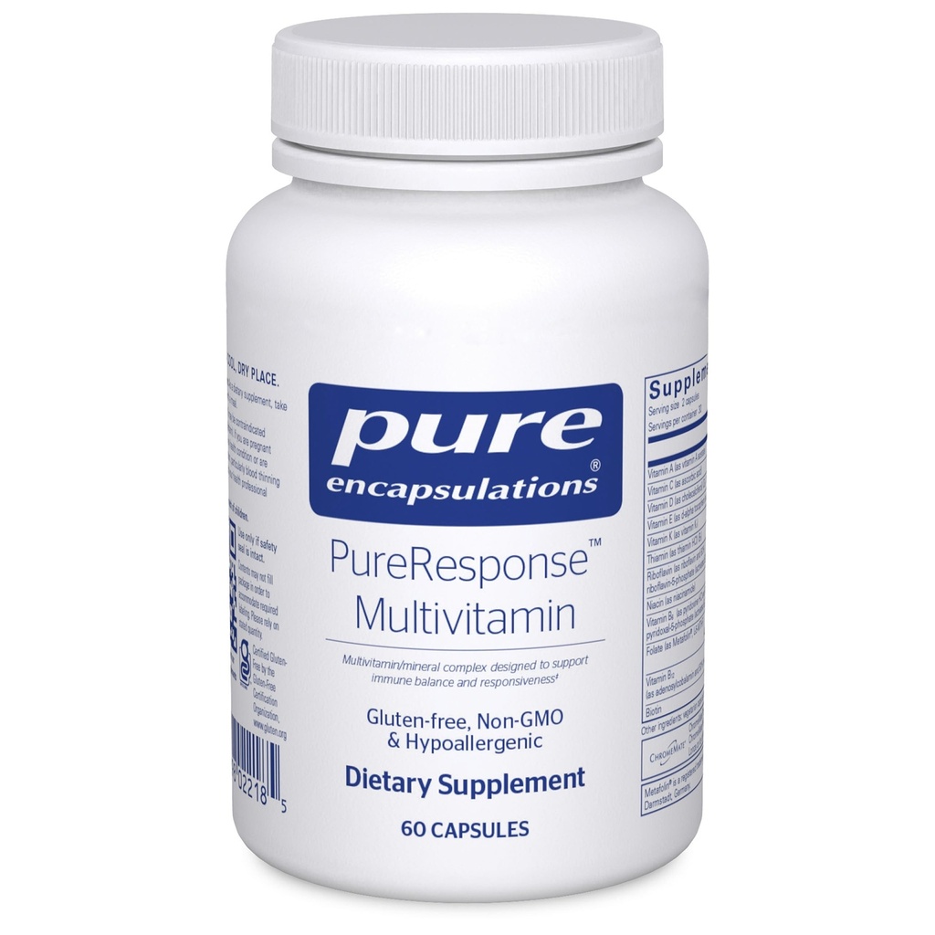Saf Encapsulations PureResponse Multivitamin | Immune Balance and Responsiveness | 60 Capsules