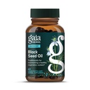 Gaia Herbs Black Tohum Yağı - Lung, Respiratory ve Antioksit Desteği - Organik Nigella Tohum Yağı - Herbal Supplement - 60 Vegan Sıvı Phyto-Capsules (30-Day Supply)