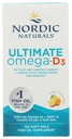 İskandinav Naturals Ultimate Omega-D3, Limon Flavor - 120 Soft Gels - 1280 mg Omega-3 + 1000 IU Vitamin D3 - EPA & DHA - Beyin, Kalp ve Immune Health - 60 Hizmetler