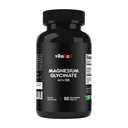 Magnezyum Glycinate 1000 mg, 300 mg of Elemental - Magnezyum - 90 Vejetaryen Tabletler - Chelated Form - Supports Muscle, Joint, and Heart Health*