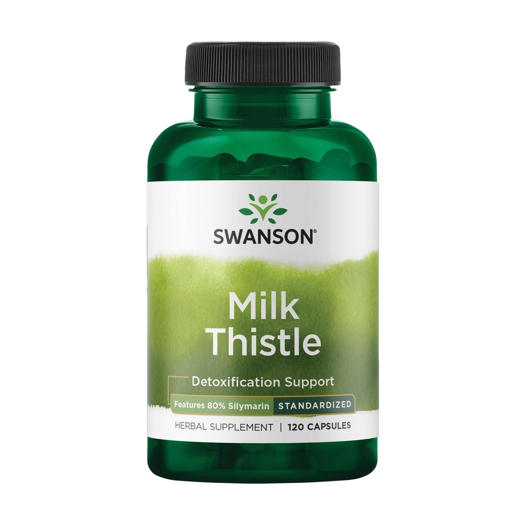 Swanson Milk Thistle (Standardized) (120 Capsules)