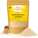 Shatavari Toz 8 oz, USDA Organik sertifikalı Asparagus Racemosus, Ayurvedic Herb for Women's Health, Hormonal Balance & Vitality, Great for Tea & Smoothies, Non-GMO, Vegan, Kosher
