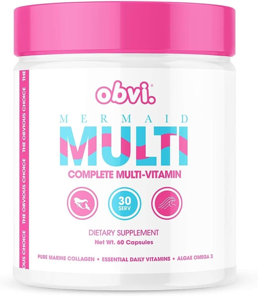 Kadın Sağlığı için Çok Fazla Yüzmek | Deniz Collagen ve Biotin ile Tamamlanmış, C, A, D Kemik, Diş ve Kas | Immune Health | 60 Capsules, 30 Hizmetler