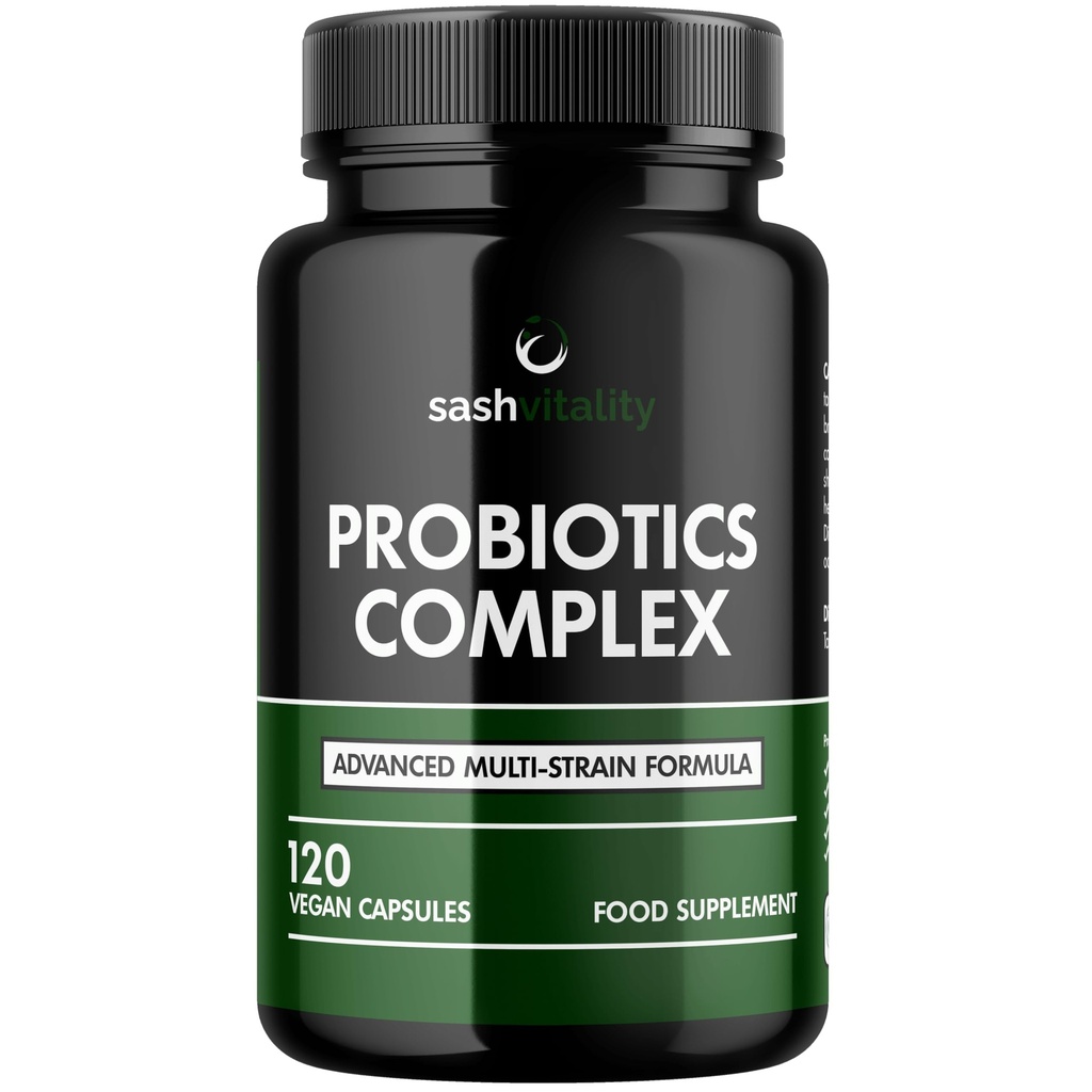 Probiyotiks & Prebiyotiks | 435 Milyar CFU | Bio Cultures Kompleksi | 120 Vejetaryen Capsules for Women & Men - Lactobacillus Acidofilius, Bifidobacterium, Rhamnos & Reuteri - Gelişmiş Multi-Strain