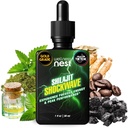Wellness Nest Shilajit Shockwave Drops: Energy Drops, Focus Drops - Pure Himalaya Shilajit with Natural Tulsi, Panax Ginseng, Peppermint, Japonyamint Supercharge Your Day - 30 Services