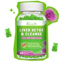 Yetişkinler Çocuklar için Süt Butle Gummies. Liver Cleanse Detox Onarım Gummies, Süt Butle Ekstra Canlı Destek Digestive Antioksi için Tamam, 60ct Apple Flavor