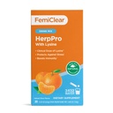 FemiClear HerpPro Immunity & Stress Supplement for Women & Men, 20 Stick Packets